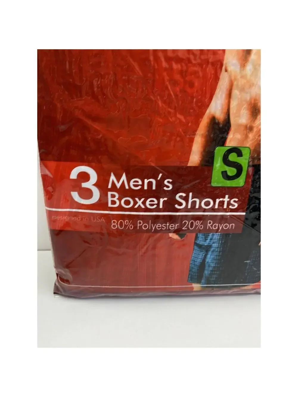 Mens boxer shorts size small 3 pack
